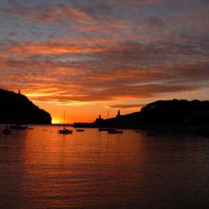 sunset at Puerto Soller  May 6th 2017